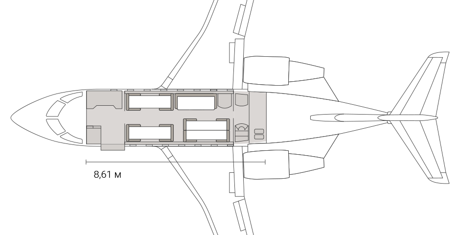 cabina Bombardier Challenger 650